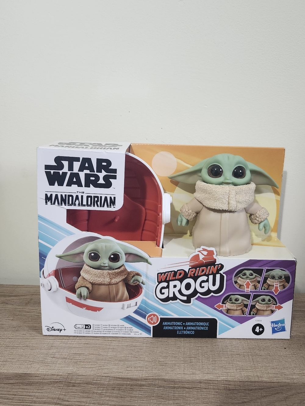 NEW NIB Star Wars The Mandalorian The Child Grogu Baby Yoda Wild Ridin’ Grogu